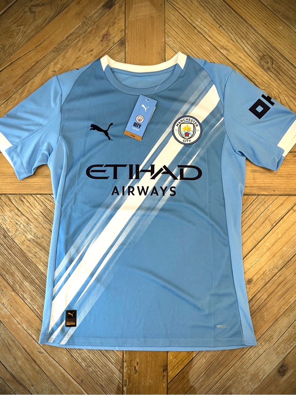 Manchester City 2025-26 Home Soccer Jersey